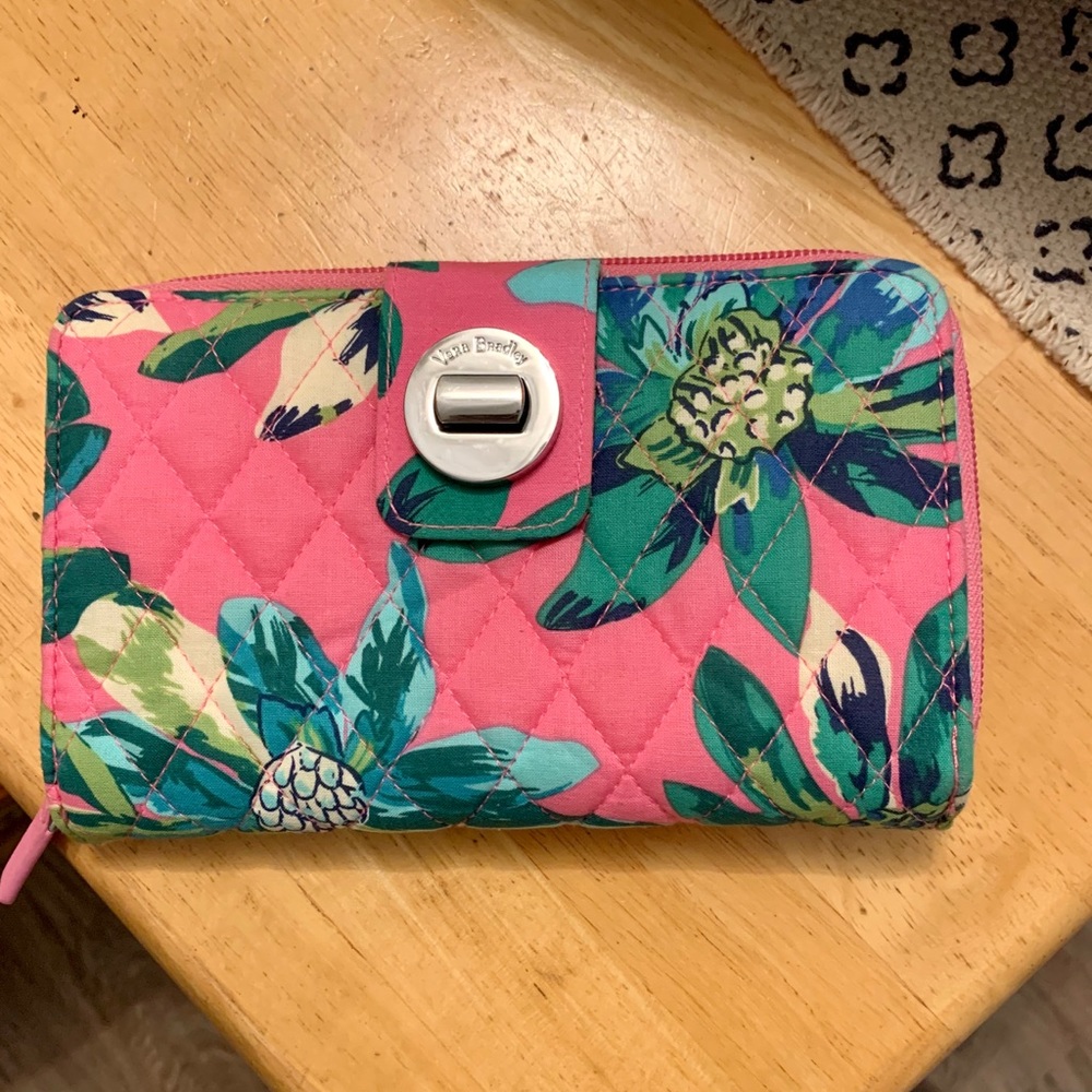 Vera Bradley snap wallet